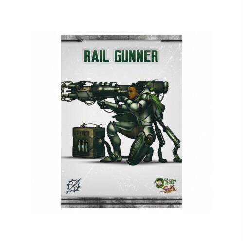 the Other Side Abyssinia Rail Gunner Miniature Game Perspective: front