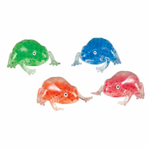 3 in. Frogger Squish Toy - 24 Count - Case of 24 Perspective: front