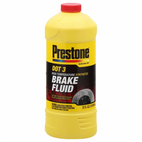 Prestone Synthetic Brake Fluid Perspective: front