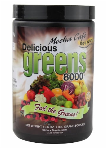 Greens World Inc.  Delicious Greens 8000   Mocha Cafe Perspective: front