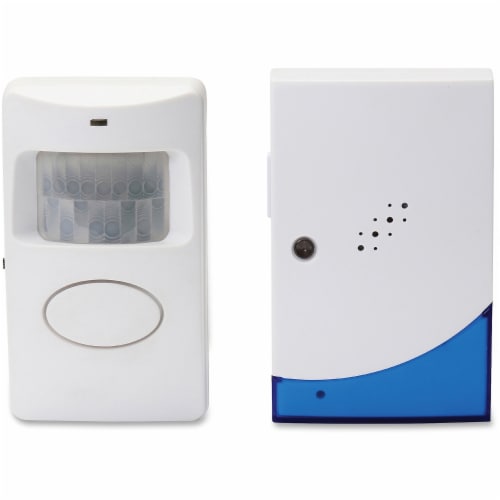 Visitor Arrival/Departure Chime, Battery Operated, White Visitor Arrival/Departure Chime, Battery Operated, White