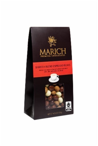 Marich Premium Chocolates Barista Blend Espresso Beans Perspective: front