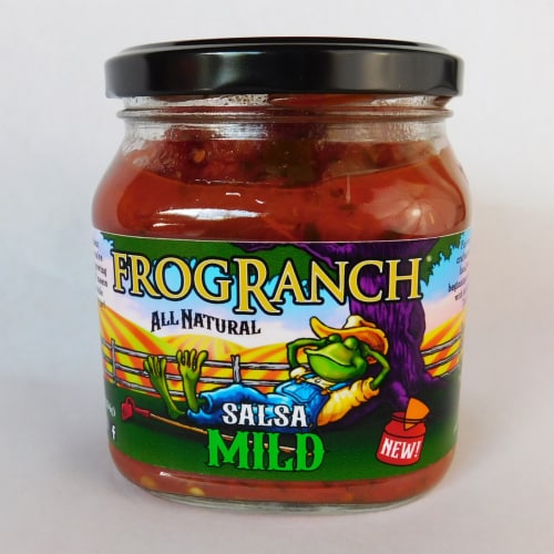 Frog Ranch® All Natural Mild Salsa Perspective: front