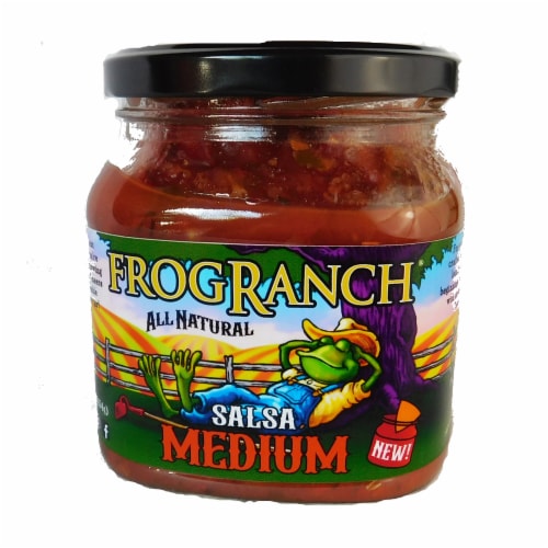 Frog Ranch® Medium Salsa Perspective: front