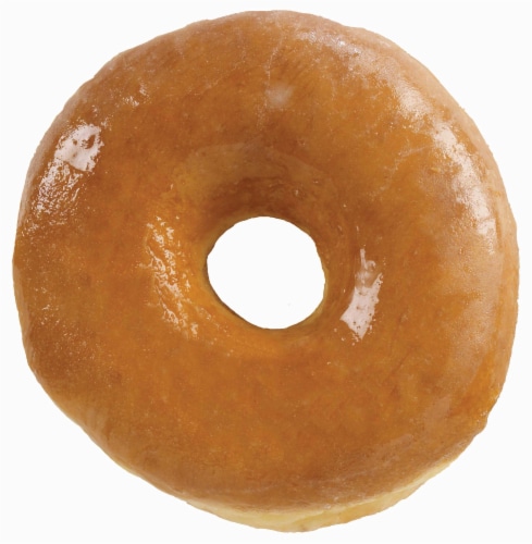 Prairie City Bakery Classic Glazed Yeast Donut, 15 Ounce -- 6 per case. Perspective: front