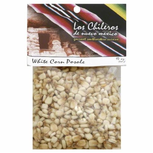Los Chileros White Corn Posole Perspective: front
