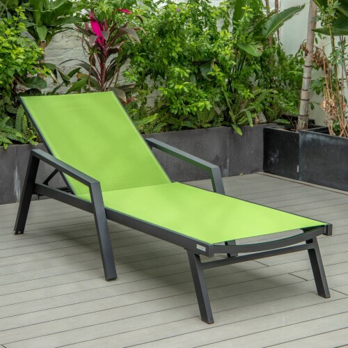 Aluminum frame outlet chaise lounge