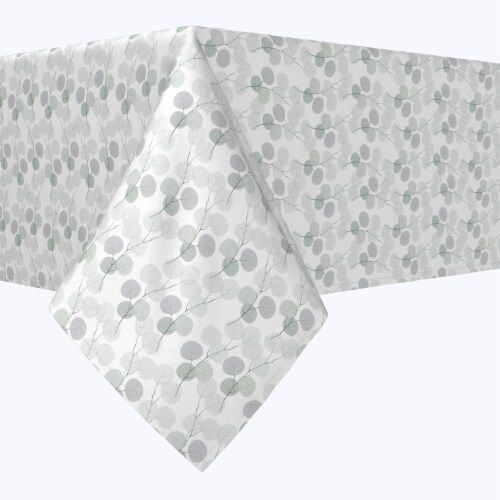 Square Tablecloth, 100% Polyester, 70x70 , Monochrome Branches, 70 x 70 ...