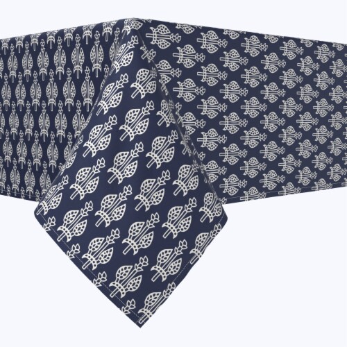 Square Tablecloth, 100% Polyester, 54x54 , Ethnic Floral Design, 54 x ...