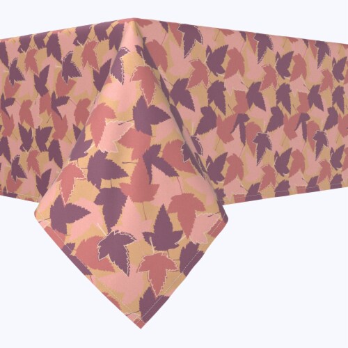Square Tablecloth, 100% Polyester, 70x70 , Fall Season Maple Leaves, 70 ...