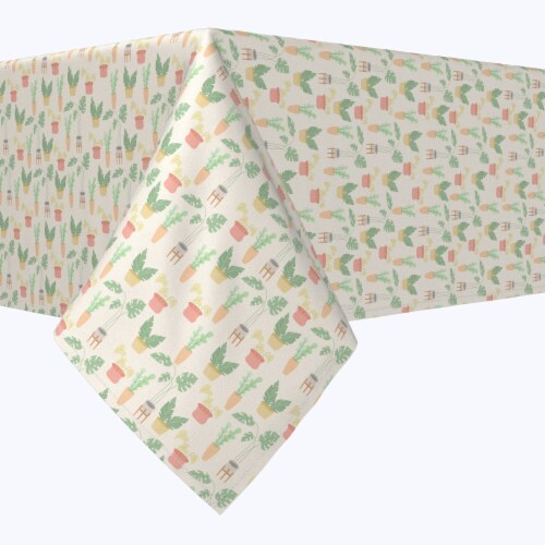 Square Tablecloth, 100% Polyester, 70x70 , Potted Plants, 70 x 70 - Kroger
