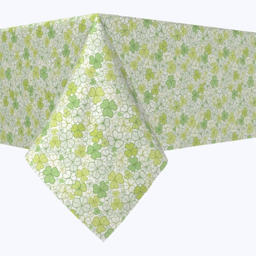 Square Tablecloth, 100% Polyester, 70x70 , Pastel Clover, 70 x 70 - Kroger