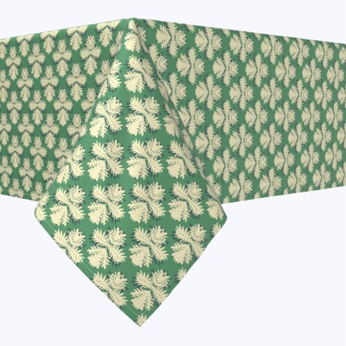 Square Tablecloth, 100% Polyester, 70x70 , Retro Damask Pattern, 70 x ...