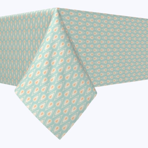 Square Tablecloth, 100% Polyester, 54x54 , Retro Geometric, 54 x 54 ...
