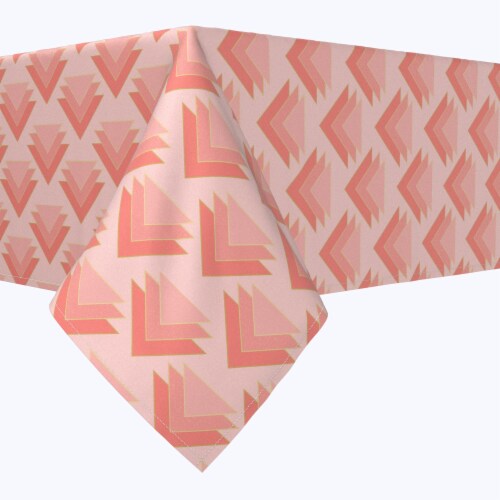 Square Tablecloth, 100% Polyester, 54x54 , Stacked Triangles, 54 x 54 ...