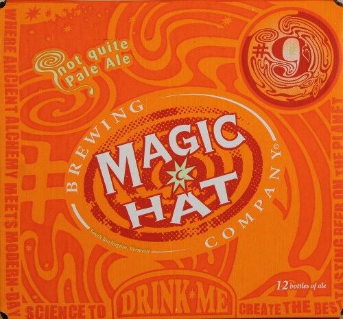 Magic Hat #9 Pale Ale Perspective: front