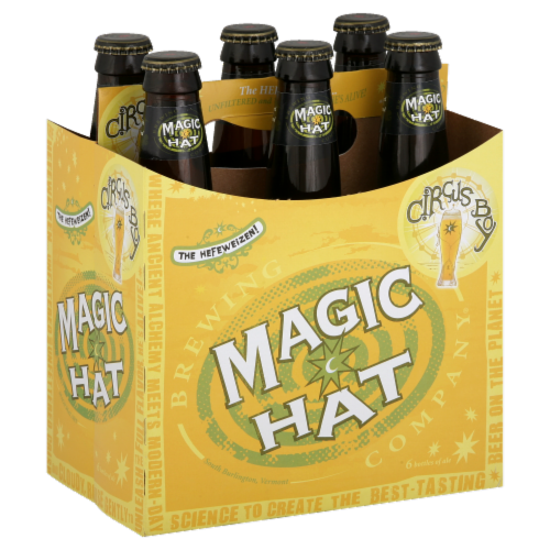 Magic Hat Brewing Company Beer Perspective: front