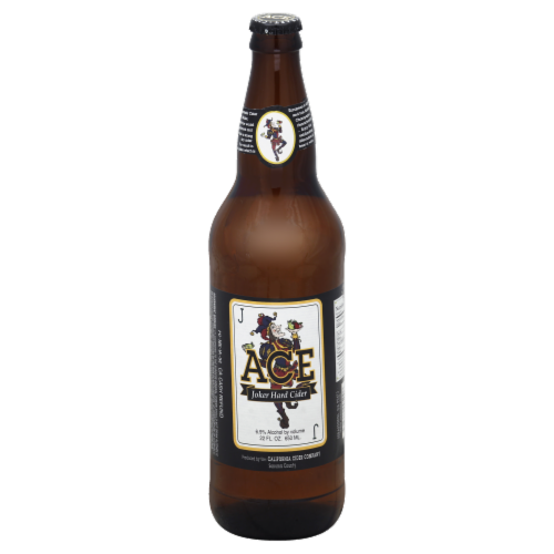 Ace Joker Hard Cider Perspective: front