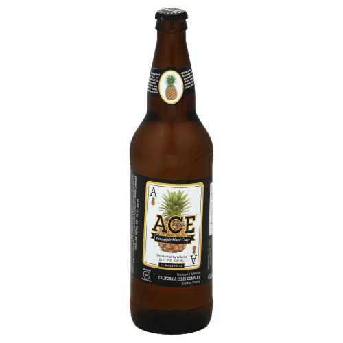 Ace Pineapple Hard Cider Perspective: front