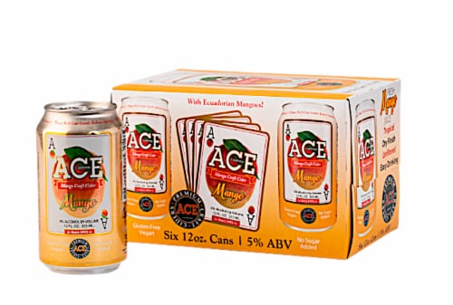 Ace Mango Craft Cider Perspective: front