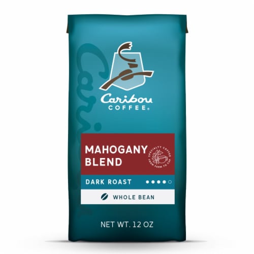 Caribou Coffee® Mahogany® Dark Roast Whole Bean Coffee Perspective: front