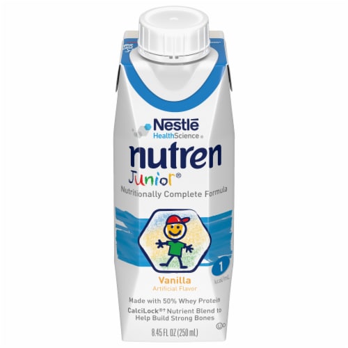 Nestle Health Science® Nutren Junior® Vanilla Nutritionally Complete Formula Perspective: front