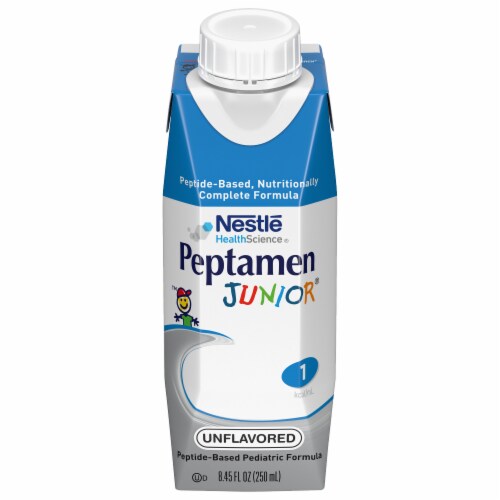 Nestle Health Science® Peptamen Junior® Unflavored Nutritional Drink Perspective: front