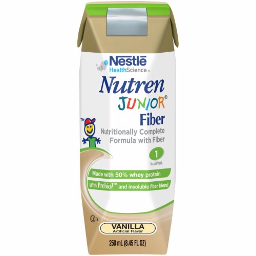 Nestle HealthScience® Nutren Junior® Vanilla Fiber Formula Perspective: front