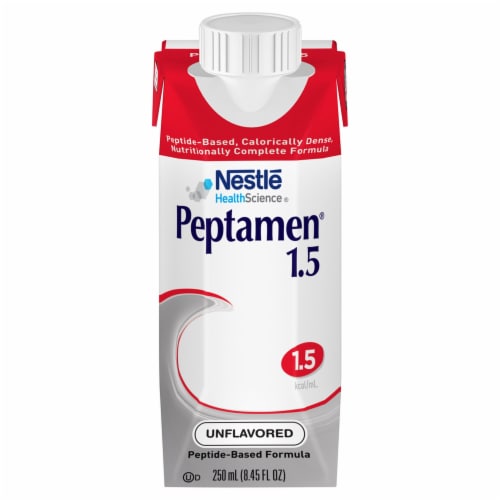 Nestle Health Science® Peptamen® 1.5 Unflavored Peptide Based Formula Perspective: front