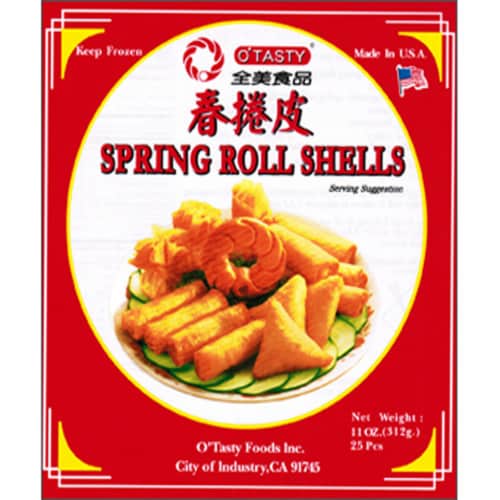 O'Tasty Spring Roll Shells Perspective: front