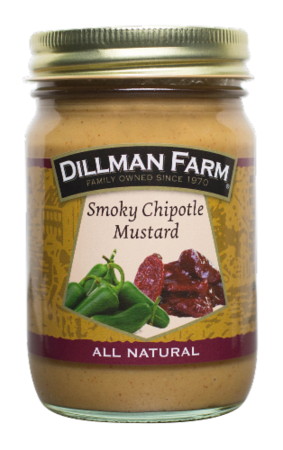 Dillman Farm Smoky Chipotle Mustard Perspective: front