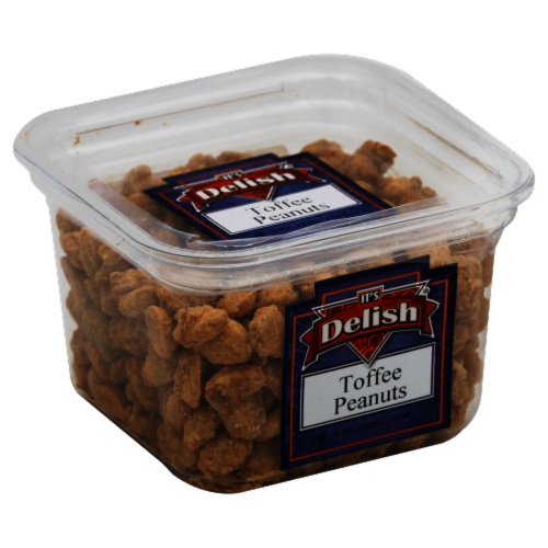 It's Delish Toffee Peanuts, 9 oz QFC
