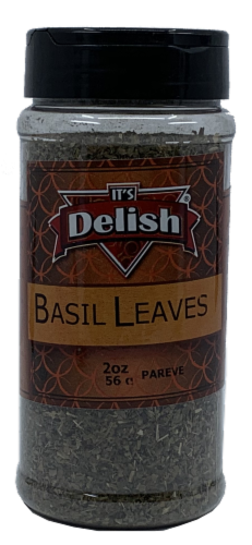It's Delish Basil Leaves Perspective: front