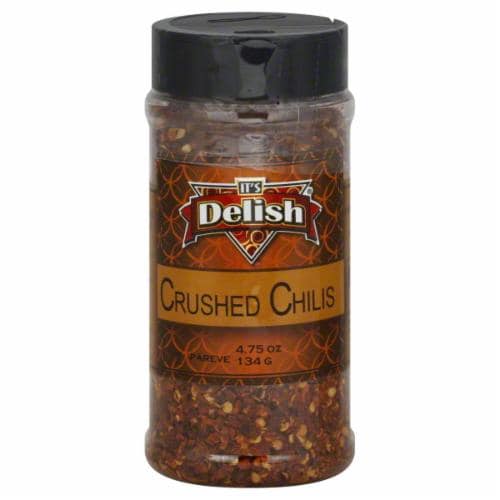It's Delish Crushed Chilies Perspective: front