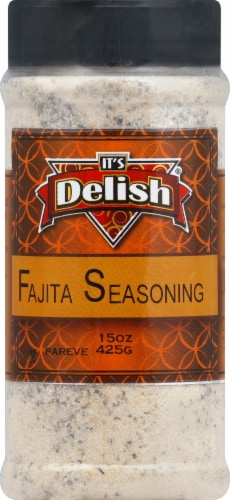 It's Delish Fajita Seasoning Perspective: front