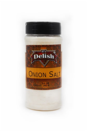 It's Delish Onion Salt Perspective: front