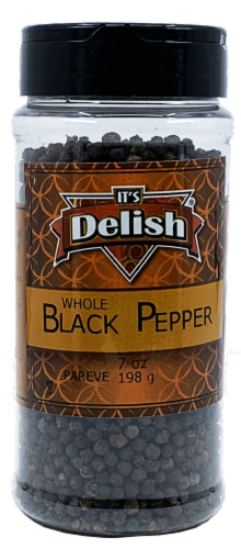 It's Delish® Whole Black Pepper Perspective: front