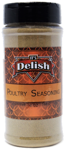 It's Delish Poultry Seasoning Perspective: front