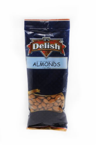 It's Delish Natural Almonds Perspective: front