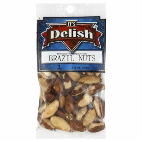 It's Delish Brazil Nuts Perspective: front