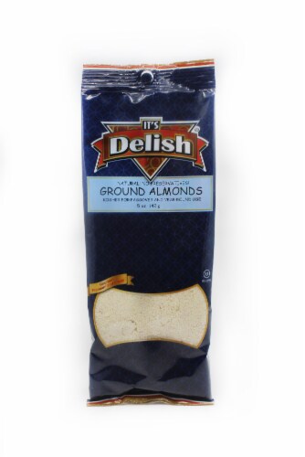It's Delish Ground Almonds Perspective: front
