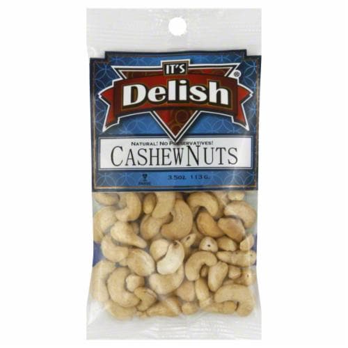 It's Delish Cashew Nuts Perspective: front