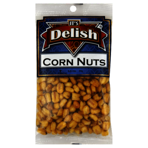 It's Delish Corn Nuts Perspective: front