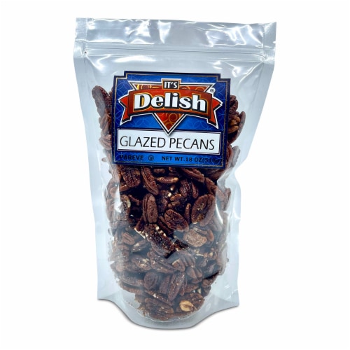 It's Delish® Glazed Pecans Perspective: front