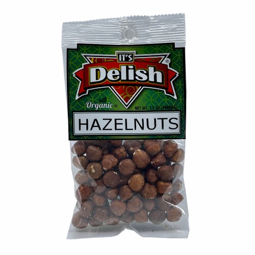 It's Delish® Organic Hazelnuts Perspective: front