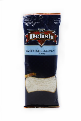 It's Delish Sweetened Coconut Perspective: front