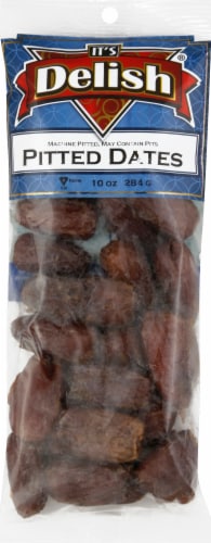 It's Delish Pitted Dates Perspective: front