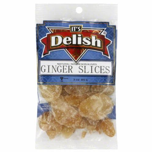 It's Delish Ginger Slices Perspective: front