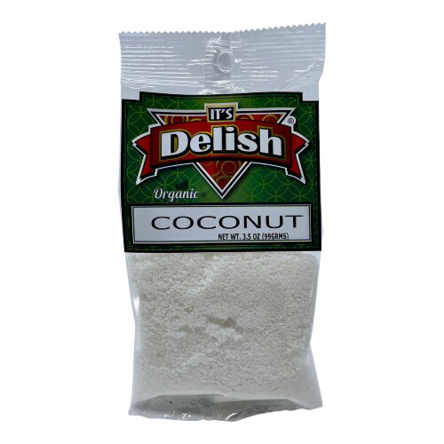 It's Delish® Organic Coconut Perspective: front