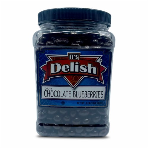 It's Delish® Chocolate Blueberries Perspective: front
